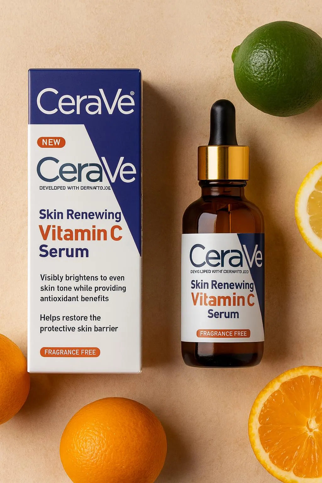 CeraVe Skin Renewing Vitamin C Serum 30ml Fragrance-Free