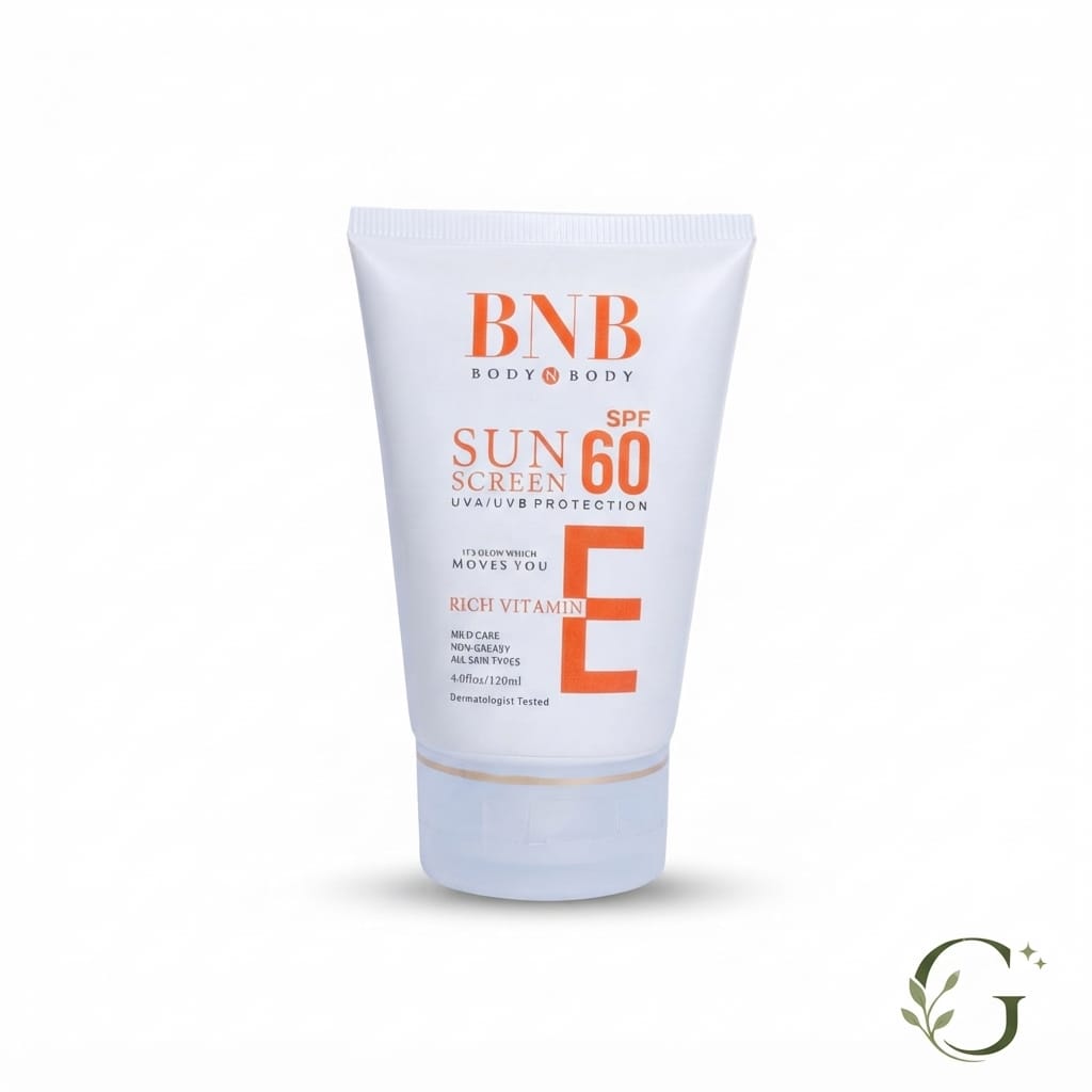 BNB Sunscreen Cream SPF 60 – 120ml